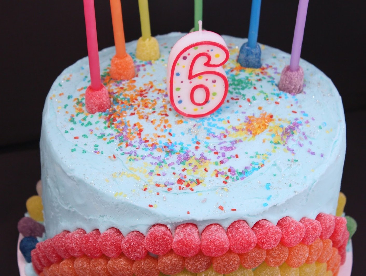 Flower Cake For A Little Girls 3Rd Birthday! - CakeCentral.com