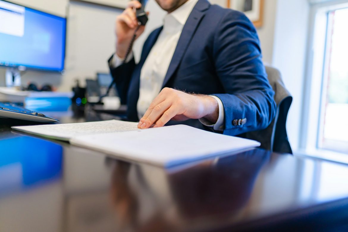 personal injury attourney confidently following up with inbound lead